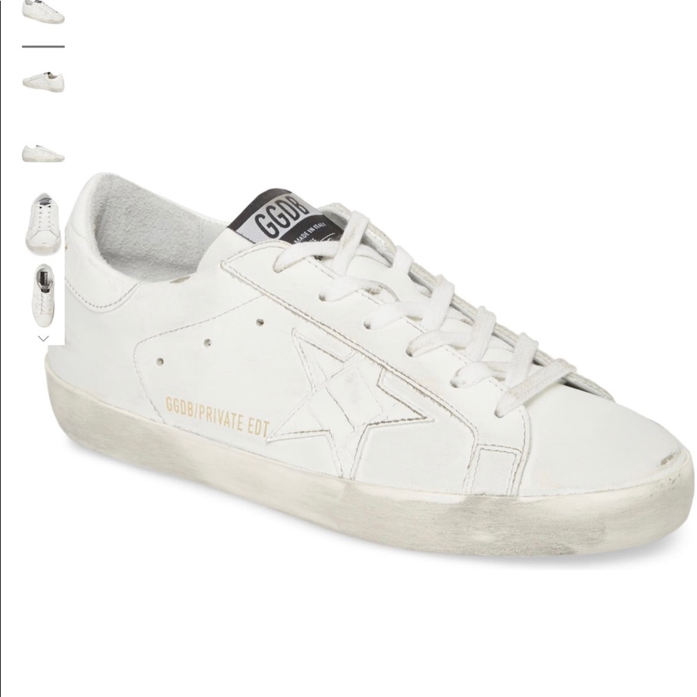 Golden Goose women’s sneakers size 40 (10) - all white!!